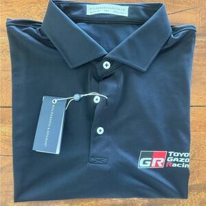 NWT Holderness Bourne Mens Macdonald Shirt XXL Black. Toyota Racing Logo